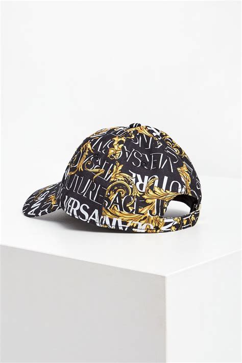 cappello versace bianco|Versace jeans black.